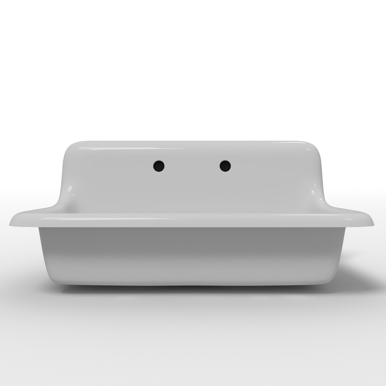 WALL MOUNTABLE! 30″ x 18″ Single Bowl Reproduction Farmhouse Sink - Image 2