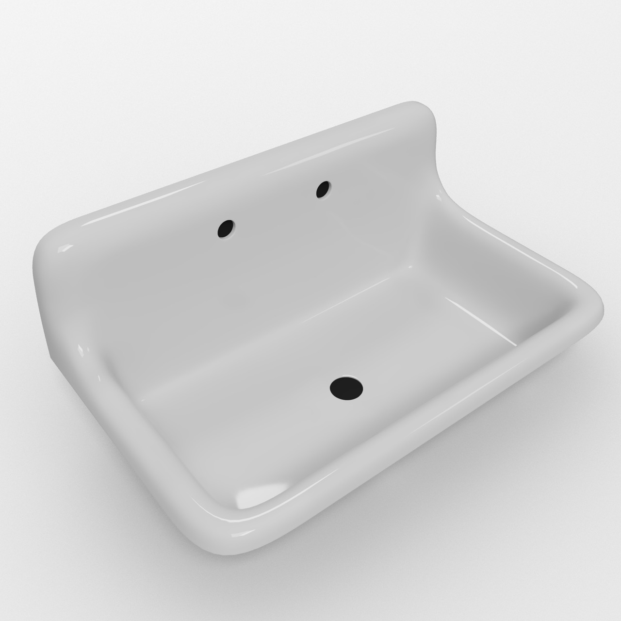 WALL MOUNTABLE! 30″ x 18″ Single Bowl Reproduction Farmhouse Sink - Image 3