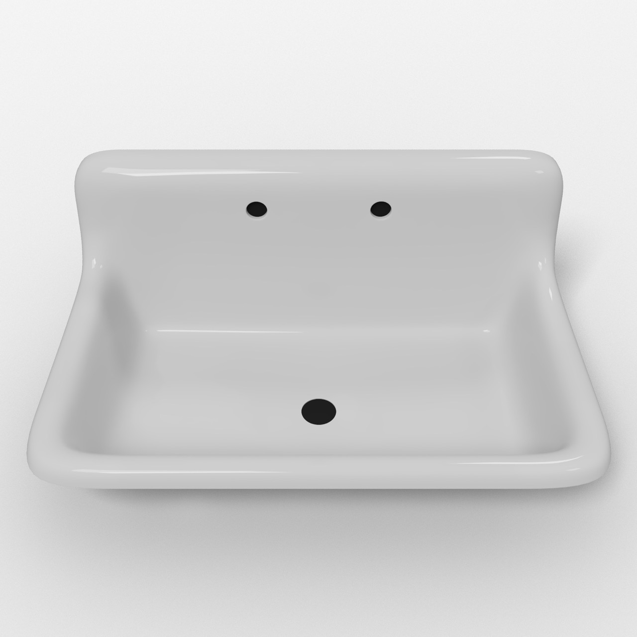 WALL MOUNTABLE! 30″ x 18″ Single Bowl Reproduction Farmhouse Sink - Image 4