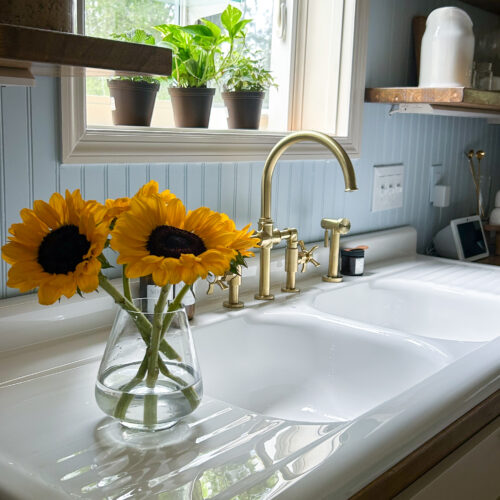 Double Bowl Drainboard Farmhouse Sink – Model #DBDW6625