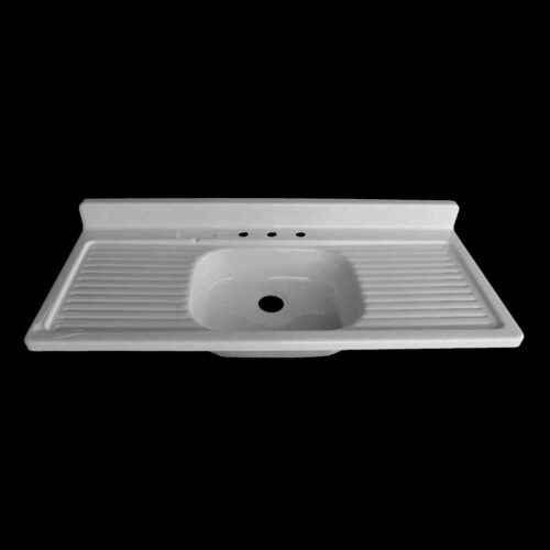 farmhouse kitchen sink with double drainboards