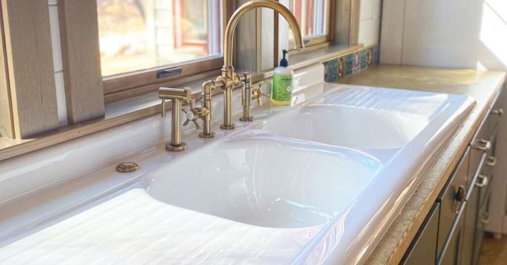 How To Install a Farmhouse Drainboard Sink